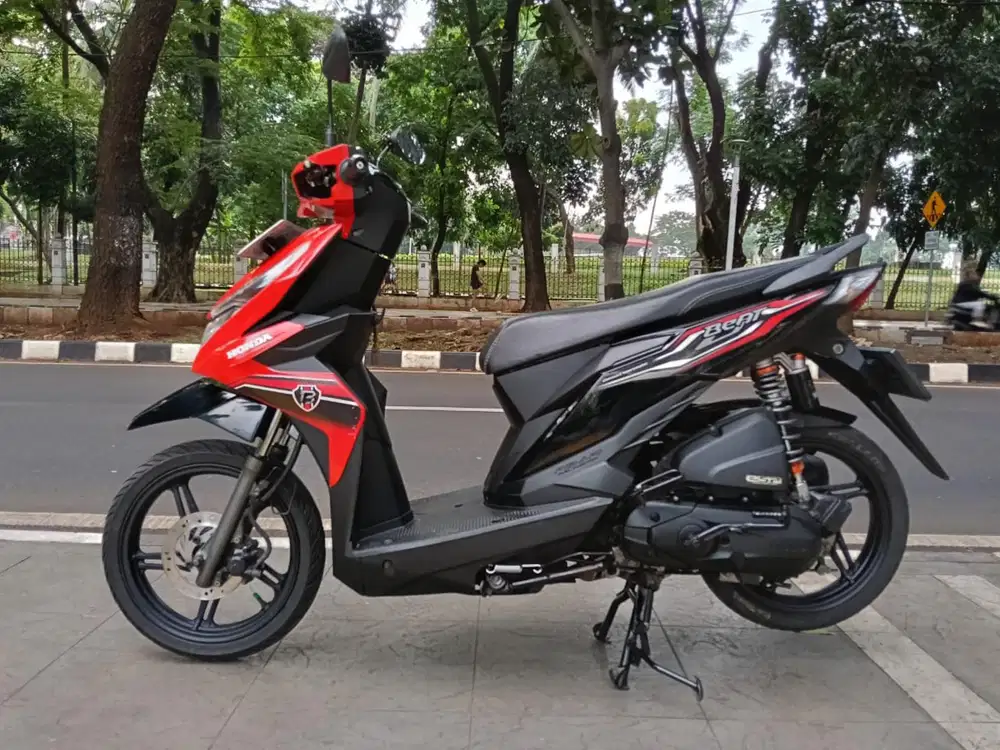 DIJUAL CASH HONDA BEAT ECO CBS ISS THN 2019 PAJAK OFF 1X SIAP PAKAI