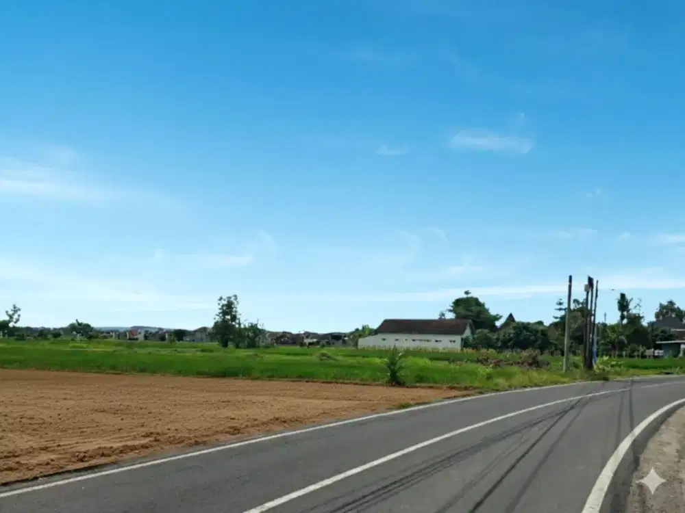 Tanah Tepi Jalan Raya, Dekat Dengan Kampus UNU UNISA dan UMY Cocok Bangun Kost Kostan