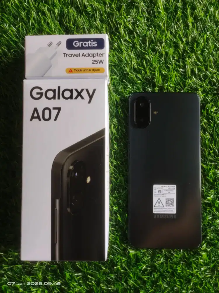 Samsung A07 4/128Gb Garansi Resmi 11 Bulan Fullset