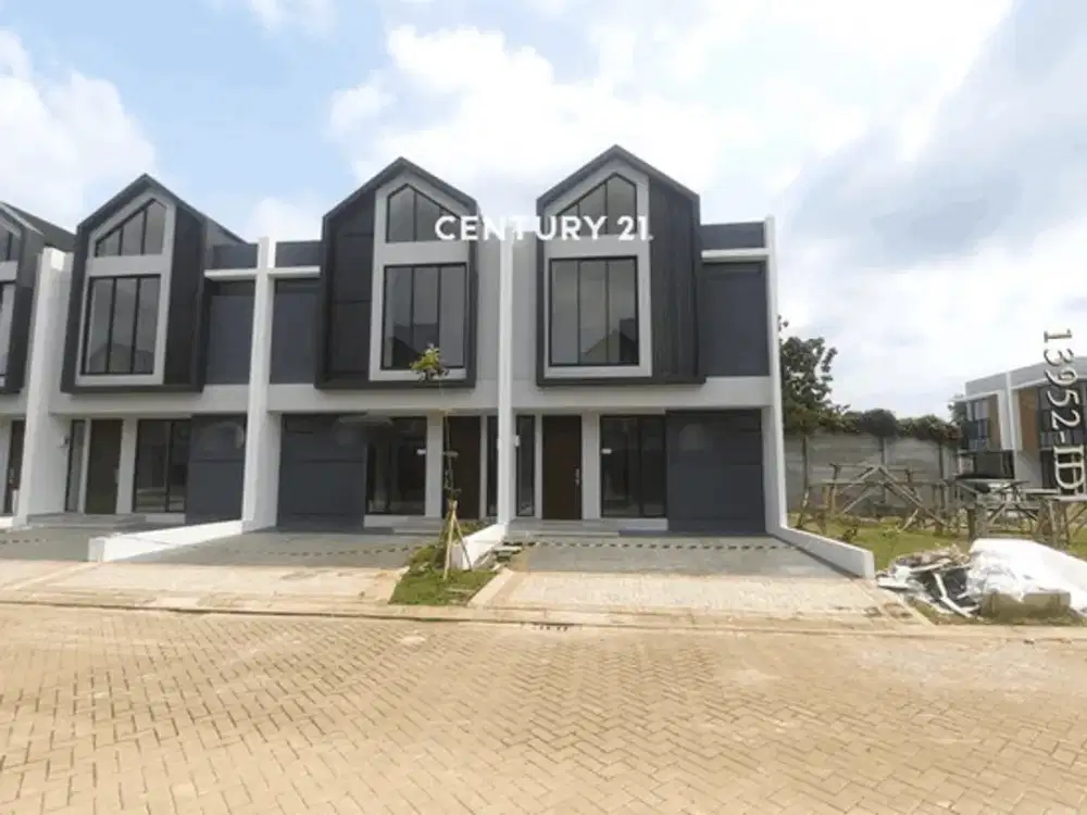 Dijual Rumah Nordic scandinavian Kebayoran Harmony, brandnew siap huni asri dekat taman