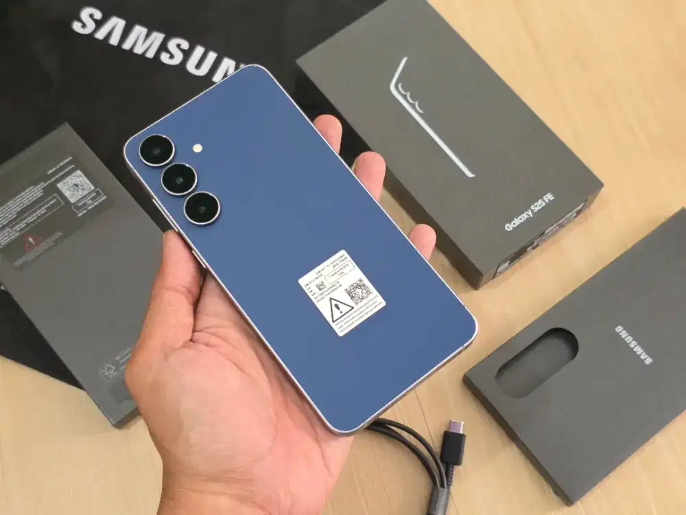 Samsung S25 Fe 5G 8/256GB resmi sein like new