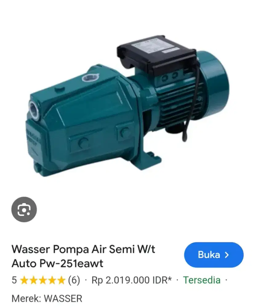 Jual Pompa Air Merk Wesser