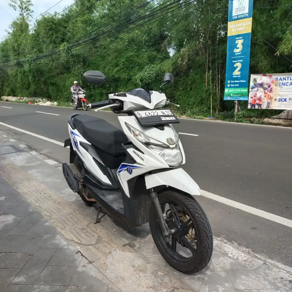 Honda Beat Eco 2019 Orisinil lengkap Bagus Mesin Aluss