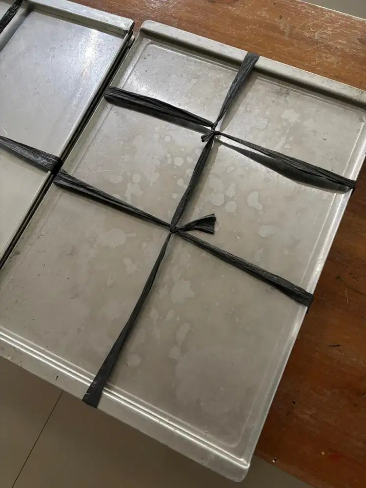 Loyang Kue Baking Tray Aluminium Bekas 46x33 46x34