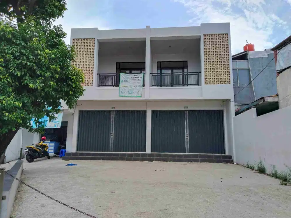 DISEWAKAN SEGERA..! RUKO BARU JADI - JL SWADAYA DUREN SAWIT - JAKARTA TIMUR