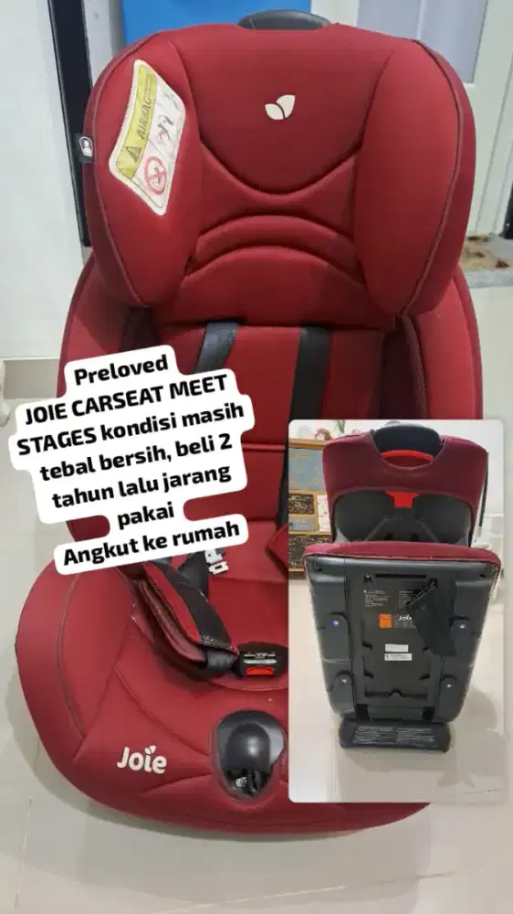 JOIE CARSEAT MEET STAGES