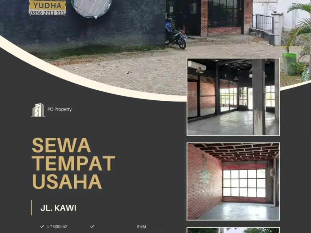 Rumah Tempat Usaha Jalan Kawi Dekat RS Elizabeth Semarang