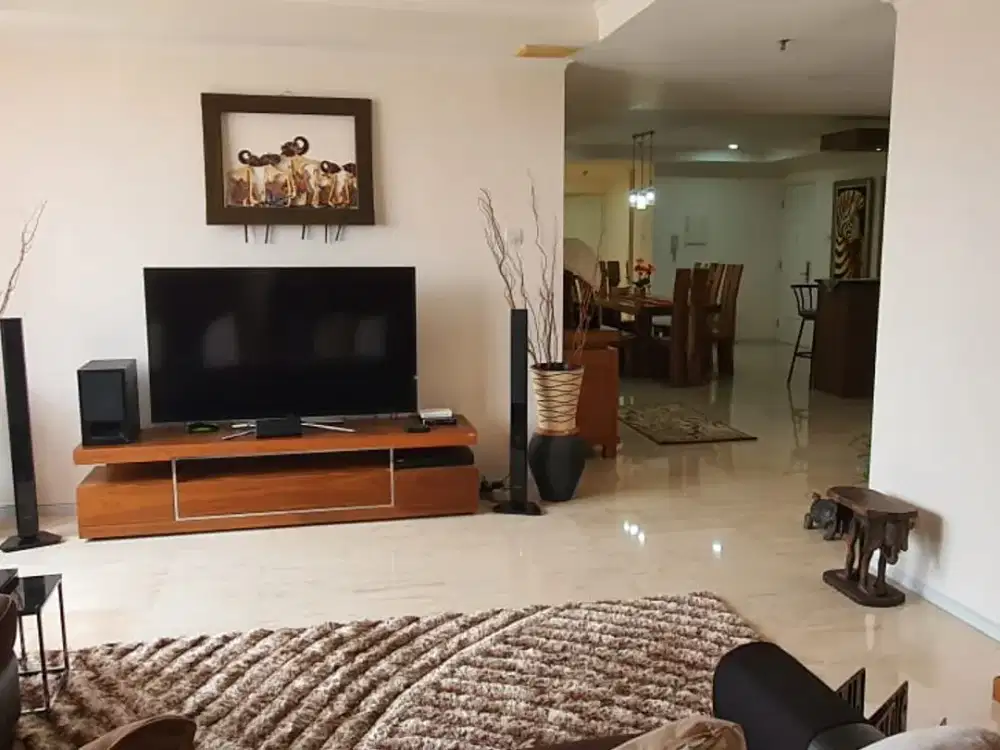Disewa Apartemen FX Sudirman 3BR Furnish Uk 224 m² at Jakarta Pusat