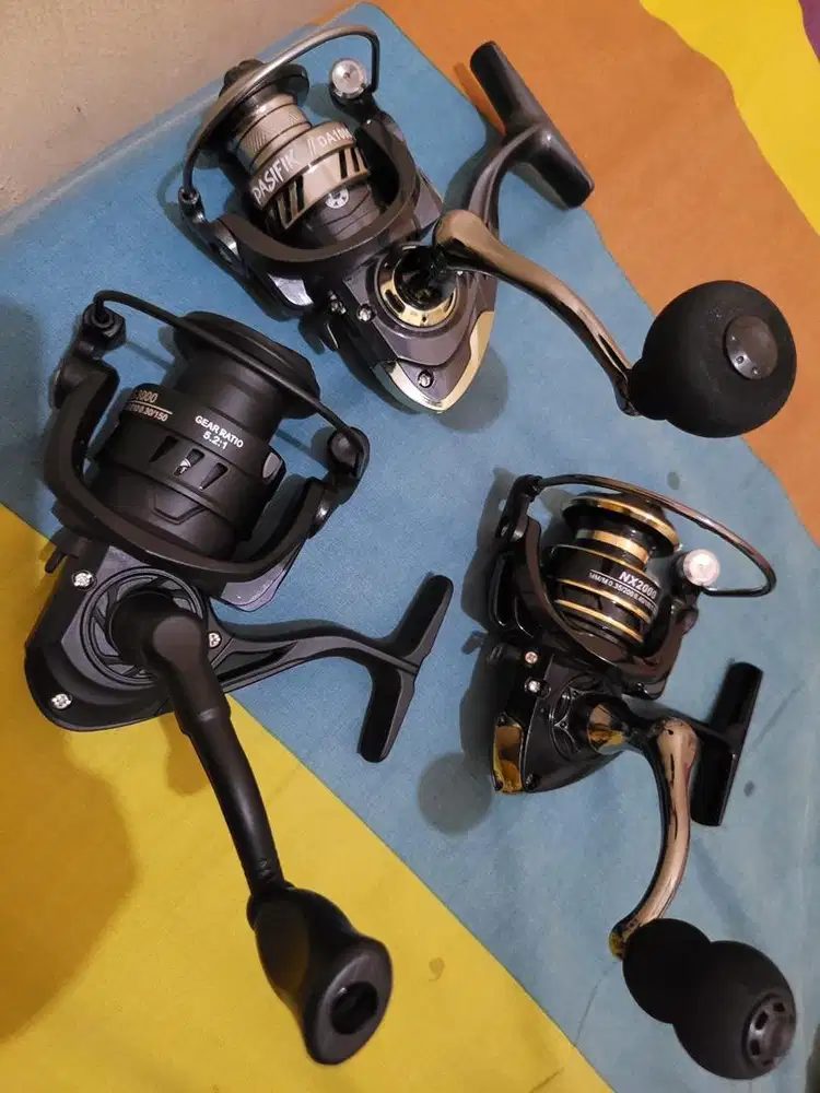 katrol pancing Reel NX 2000 Besi Smooth BARU