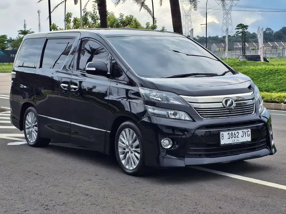 TDP 40 JT AJA! MOBIL MEWAH HARGA MURAH Toyota Vellfire 2.4 ZG AT 2013