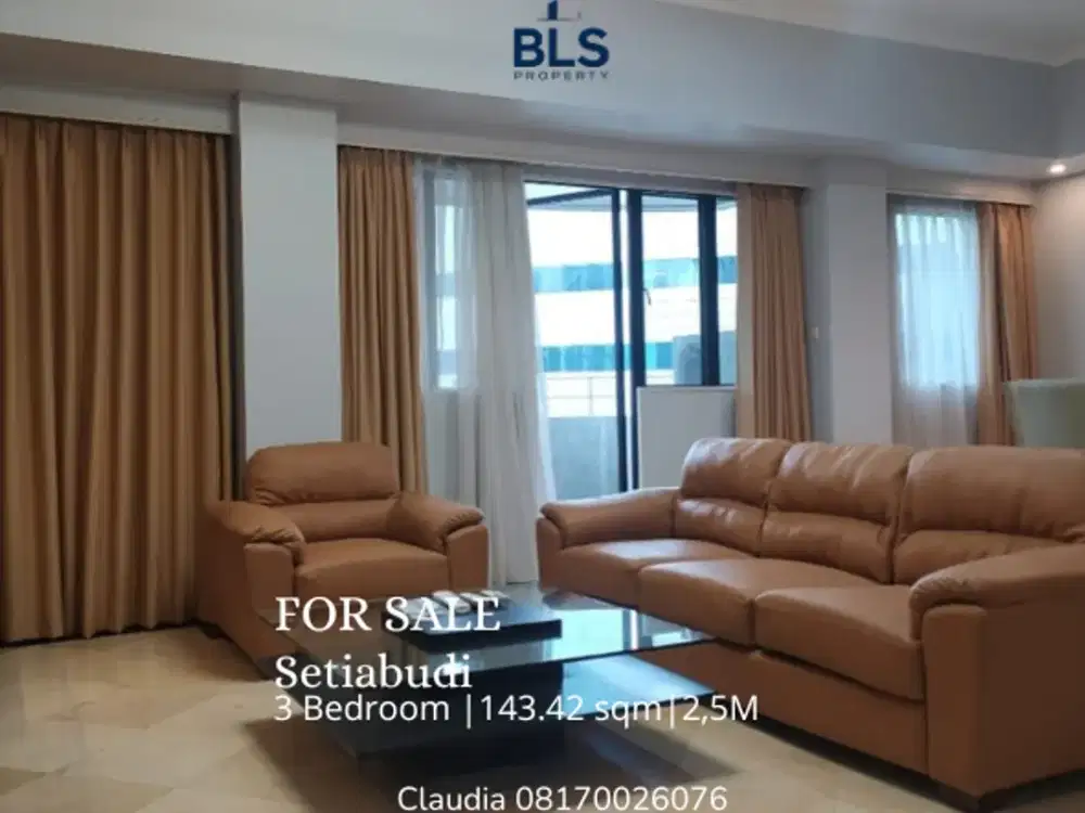 FOR SALE Apartment Setiabudi 3BR