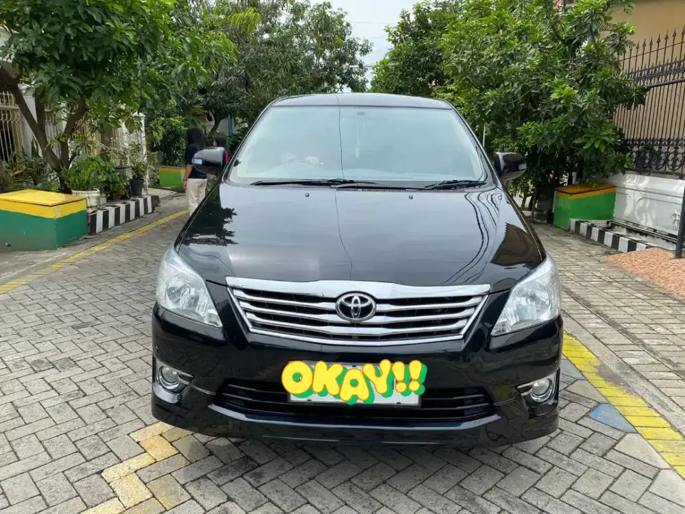 Kijang Innova V Luxury bensin matic 2013