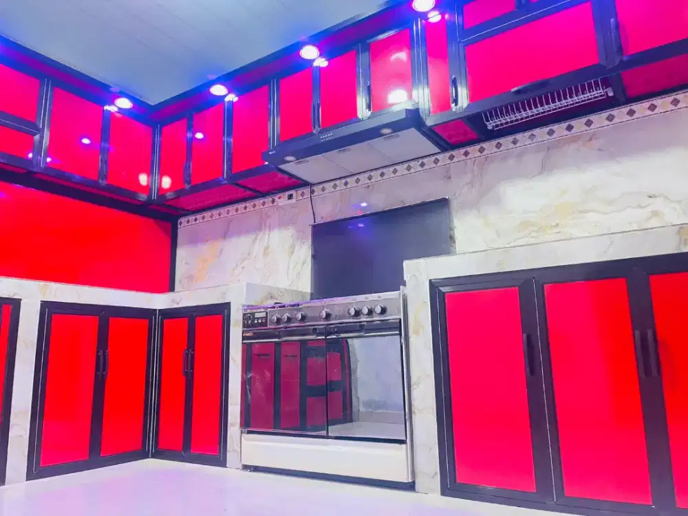 Kitchenset almunium acp ,anti rayap tahan air/ bdl