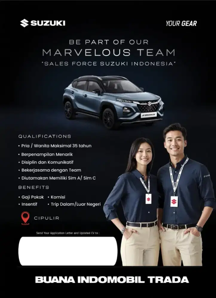 DI CARI SALES FRESH GRADUATE DI UTAMAKAN PENGALAMAN