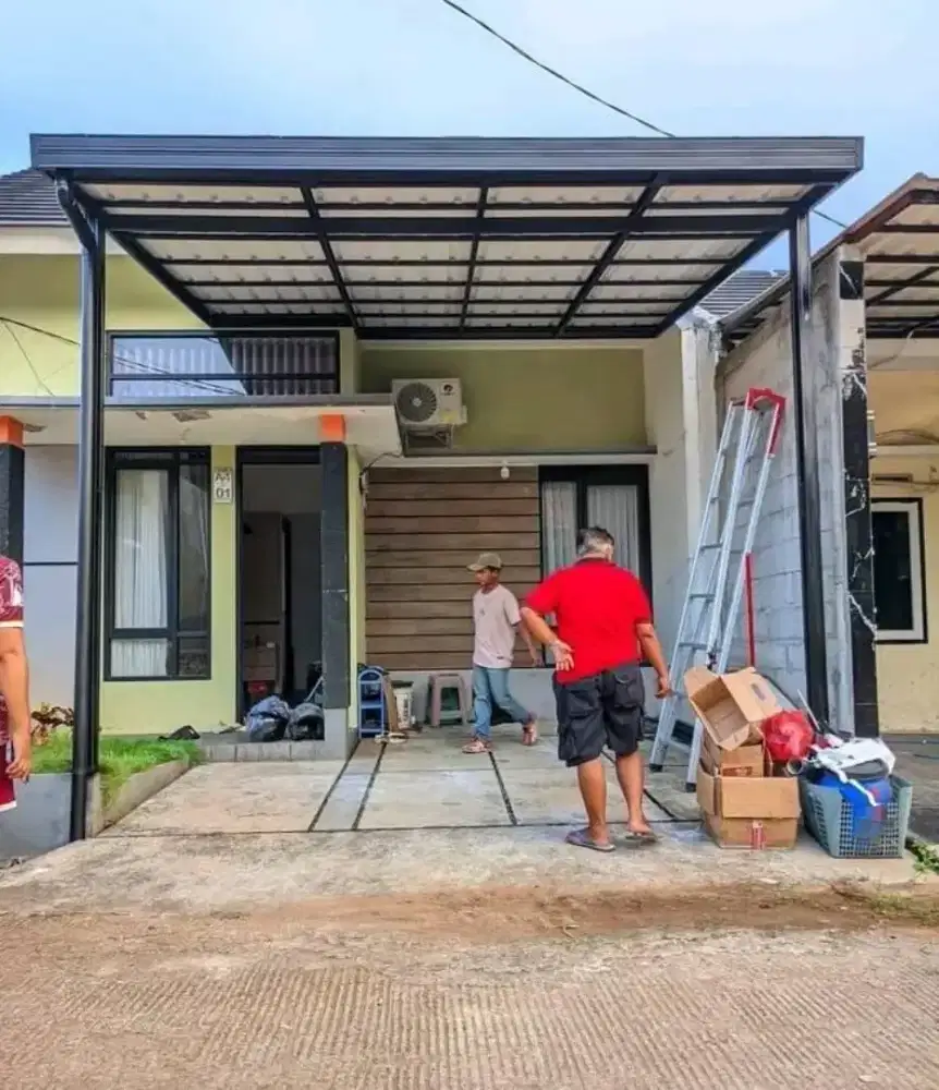 Kanopi minimalis modern premium