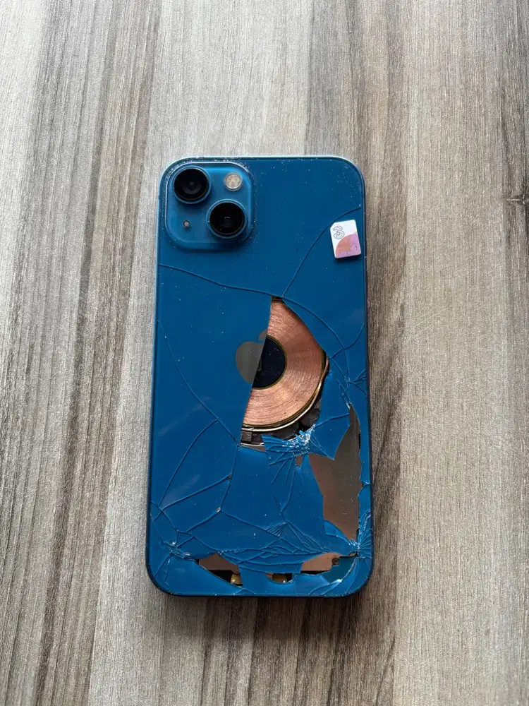 Dijual ip13 blue 256gb lengkap semua