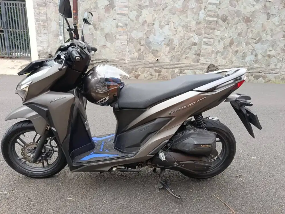 Jual Honda Vario 150 eSP Exclusive (warna matte brown / coklat doff)