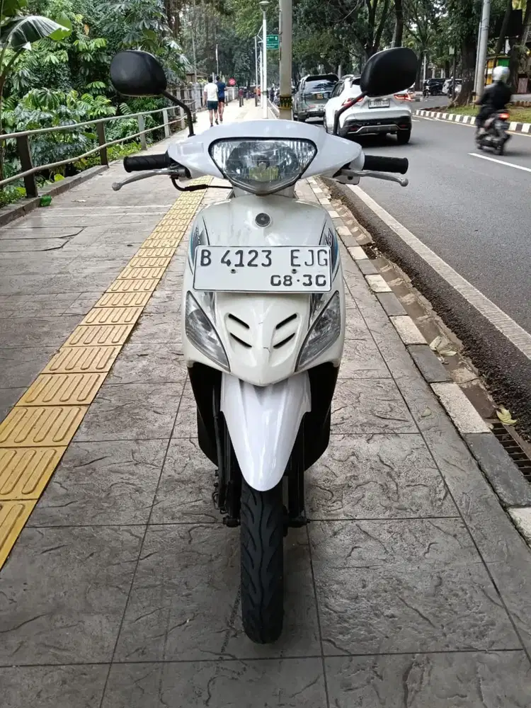DIJUAL CASH YAMAHA MIO SPORTY THN 2007 PJK IDUP SIAP PAKAI