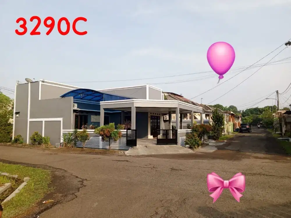 Dijual Rumah Hoek full renovasi di Citra Indah City 3209C