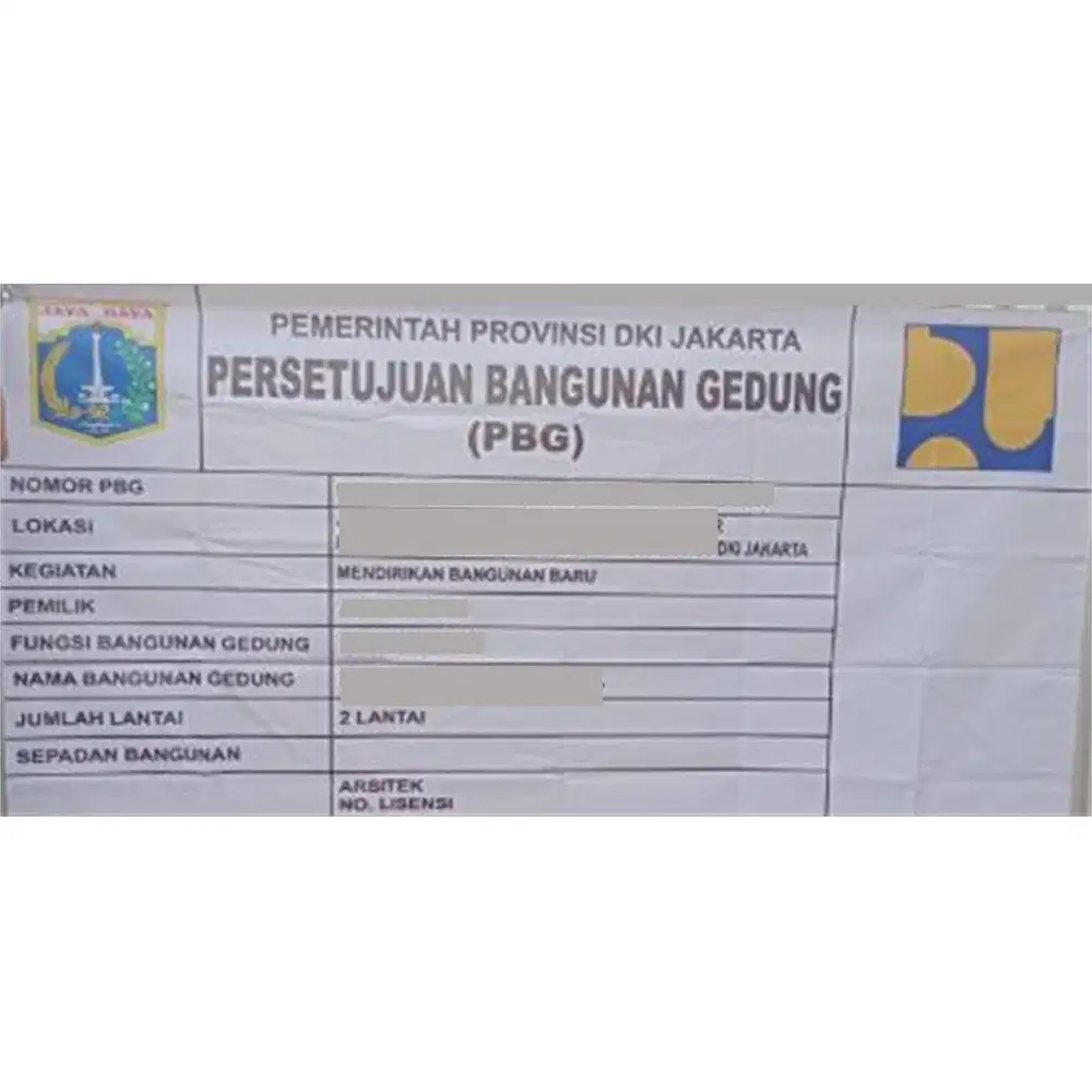 Jasa Pengurusan PBG / IMB (Izin Mendirikan Bangunan) JAKARTA