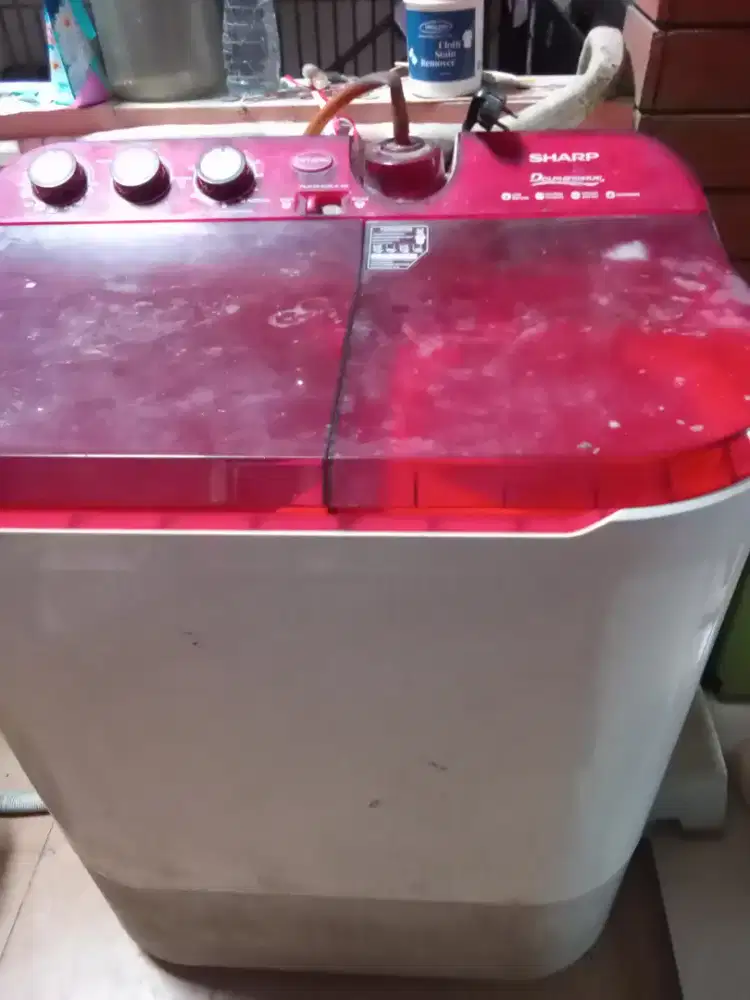 Mesin cuci merk Sharp kapasitas 9 Kg