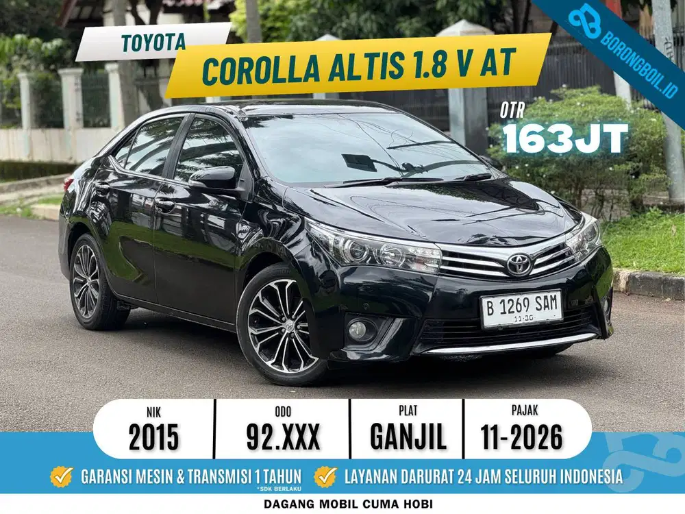 Toyota Corolla Altis 2015 Bensin