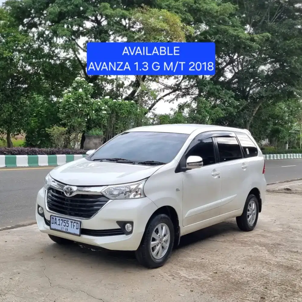 Toyota Avanza 1.3 G M/T 2018
