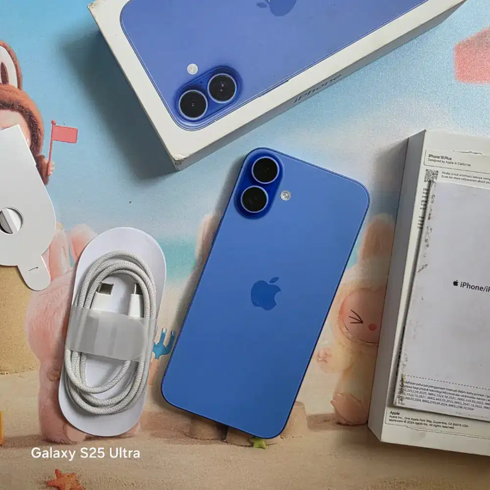 Iphone 16 plus 256gb Resmi