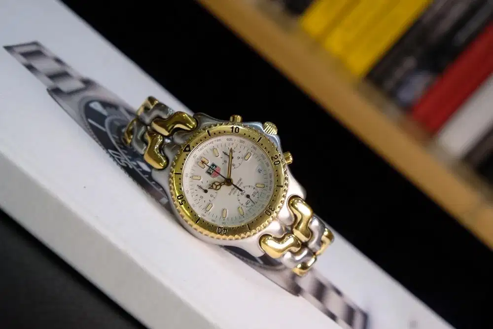 Tag Heuer Sel Gold Chronograph