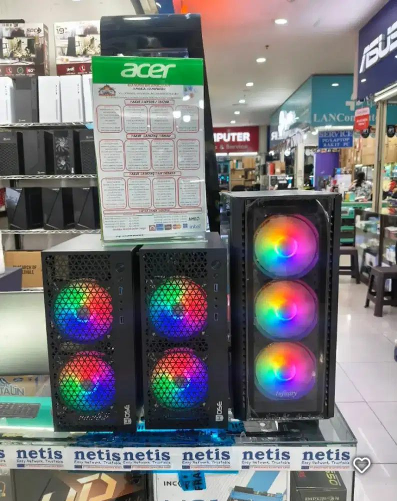 PC Rakitan Gaming Custom Bisa Cicilan Tanpa kartu kredit