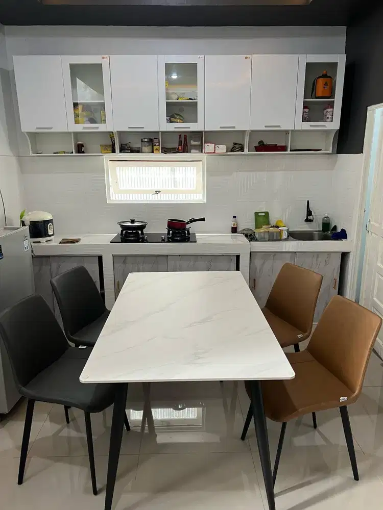 SALE MEJA MAKAN MARMER ACTIV