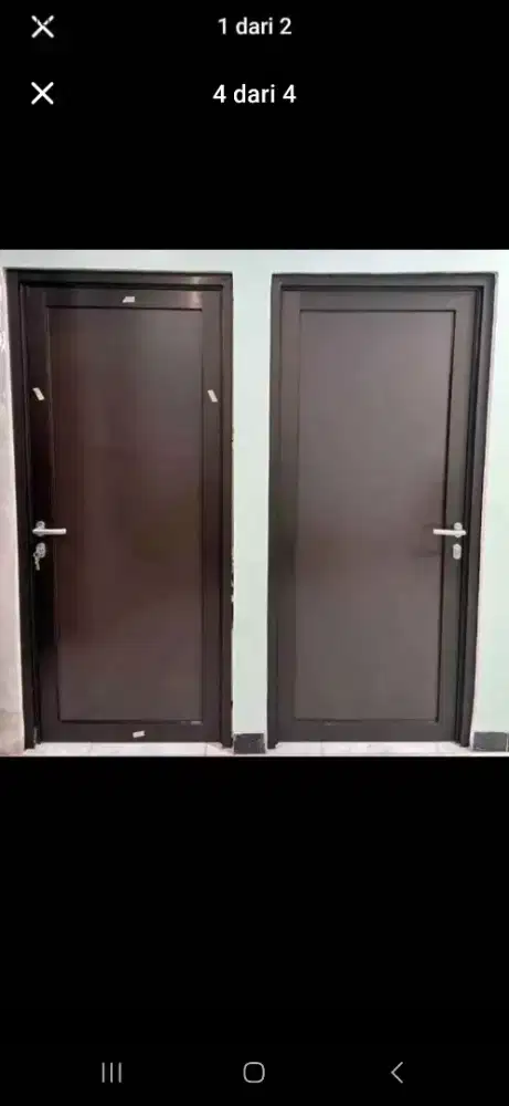 Pintu aluminium, jendela aluminium, kusen aluminium, kichen set