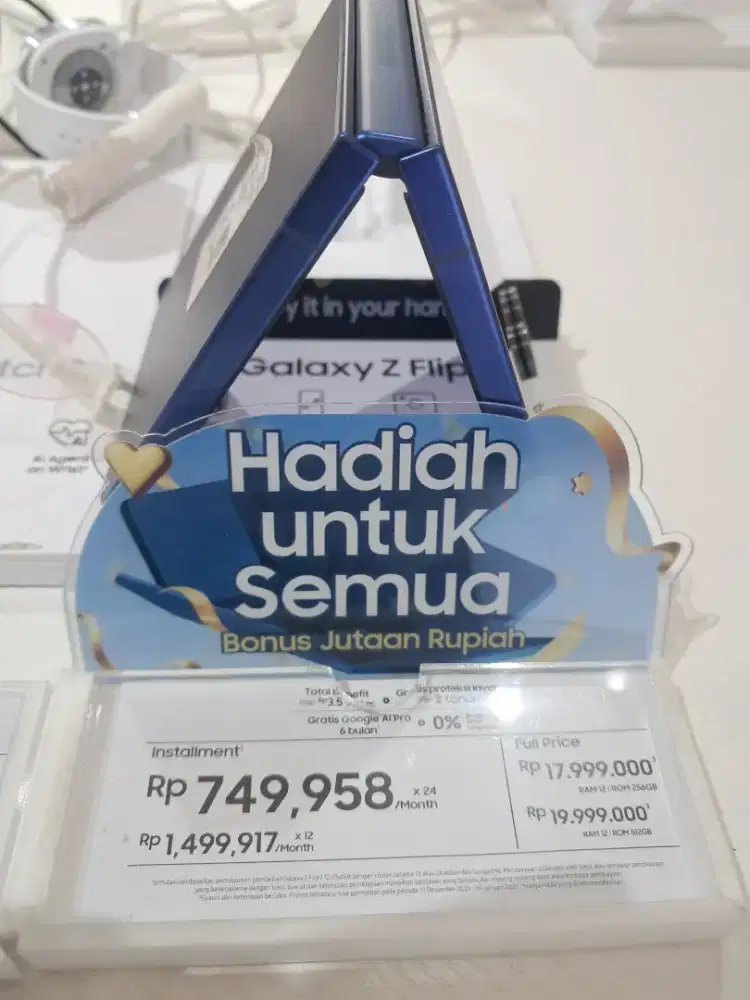 Samsung Galaxy ZFlip7 Cicilan Cukup Ktp Sajaa!!