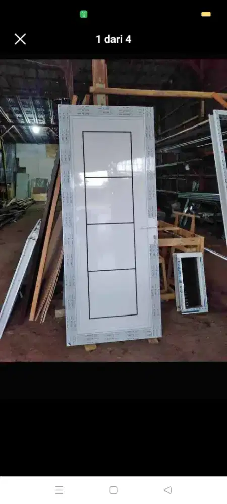 Pintu aluminium, jendela aluminium, kusen aluminium, kichen set