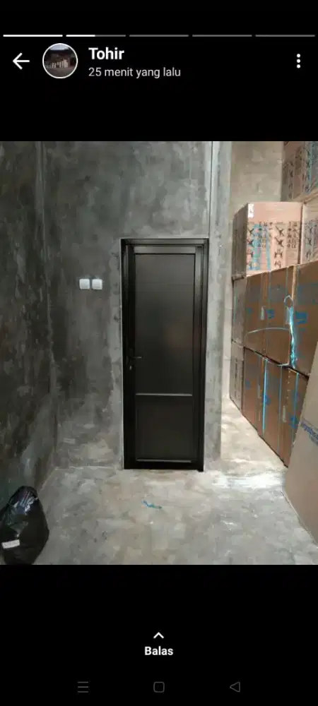 Pintu aluminium, jendela aluminium, kusen aluminium, kichen set