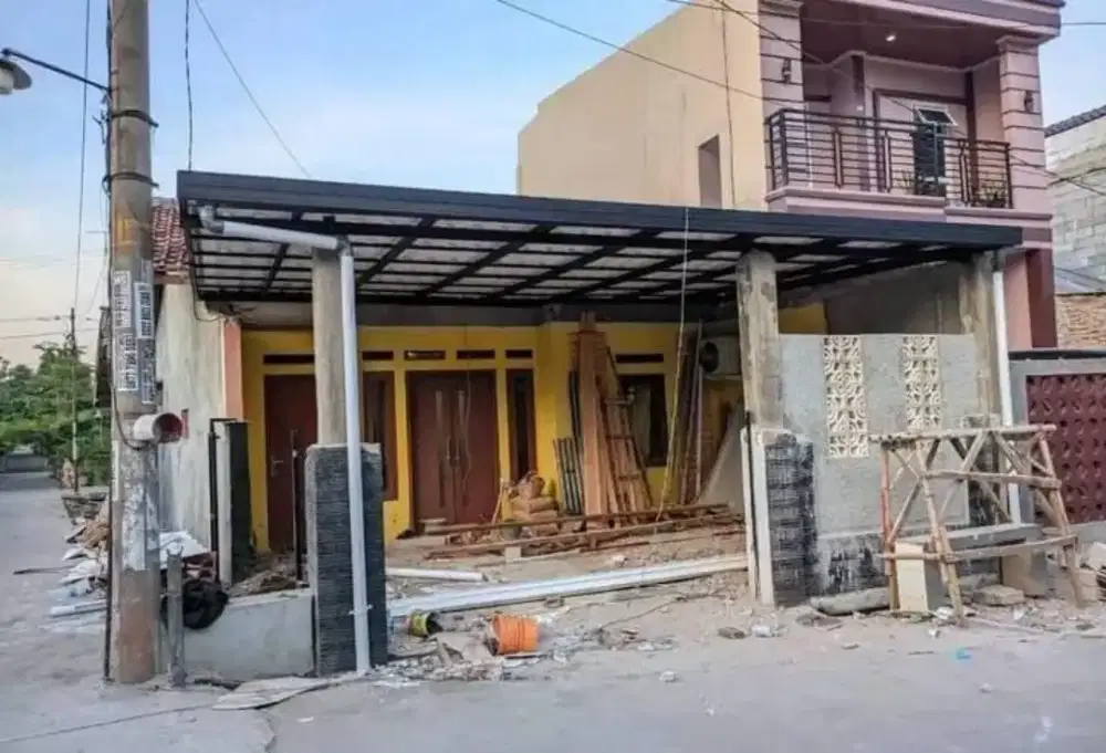 Kanopi minimalis modern premium