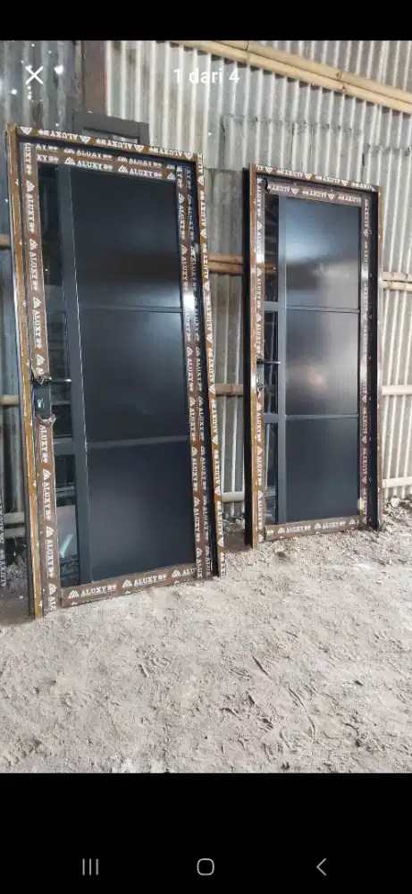 Pintu aluminium, jendela aluminium, kusen aluminium, kichen set