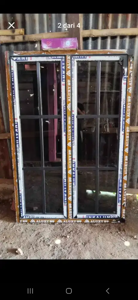 Pintu aluminium, jendela aluminium, kusen aluminium, kichen set