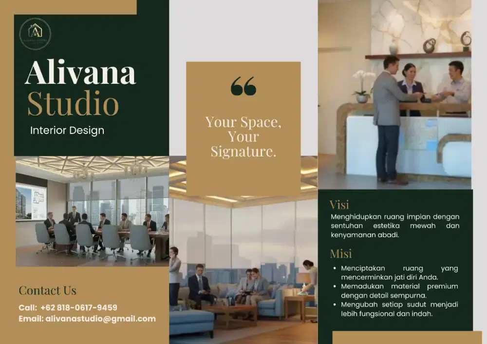 Jasa desain interior : apartemen,rumah,kantor di DKI Jakarta