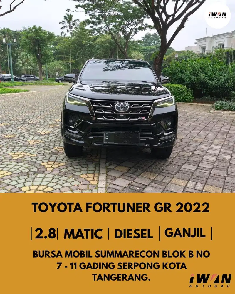 TOYOTA FORTUNER GR SPORT 2.8 4x2 AT 2022