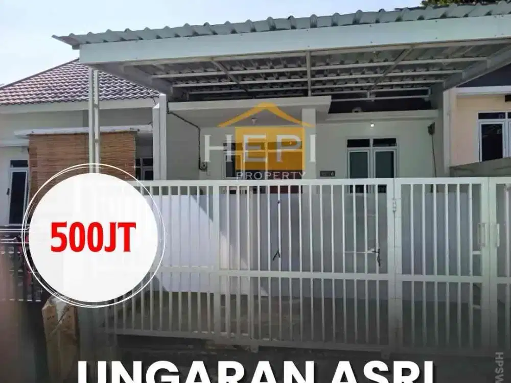 Di jual rumah cantik di unggaran asri