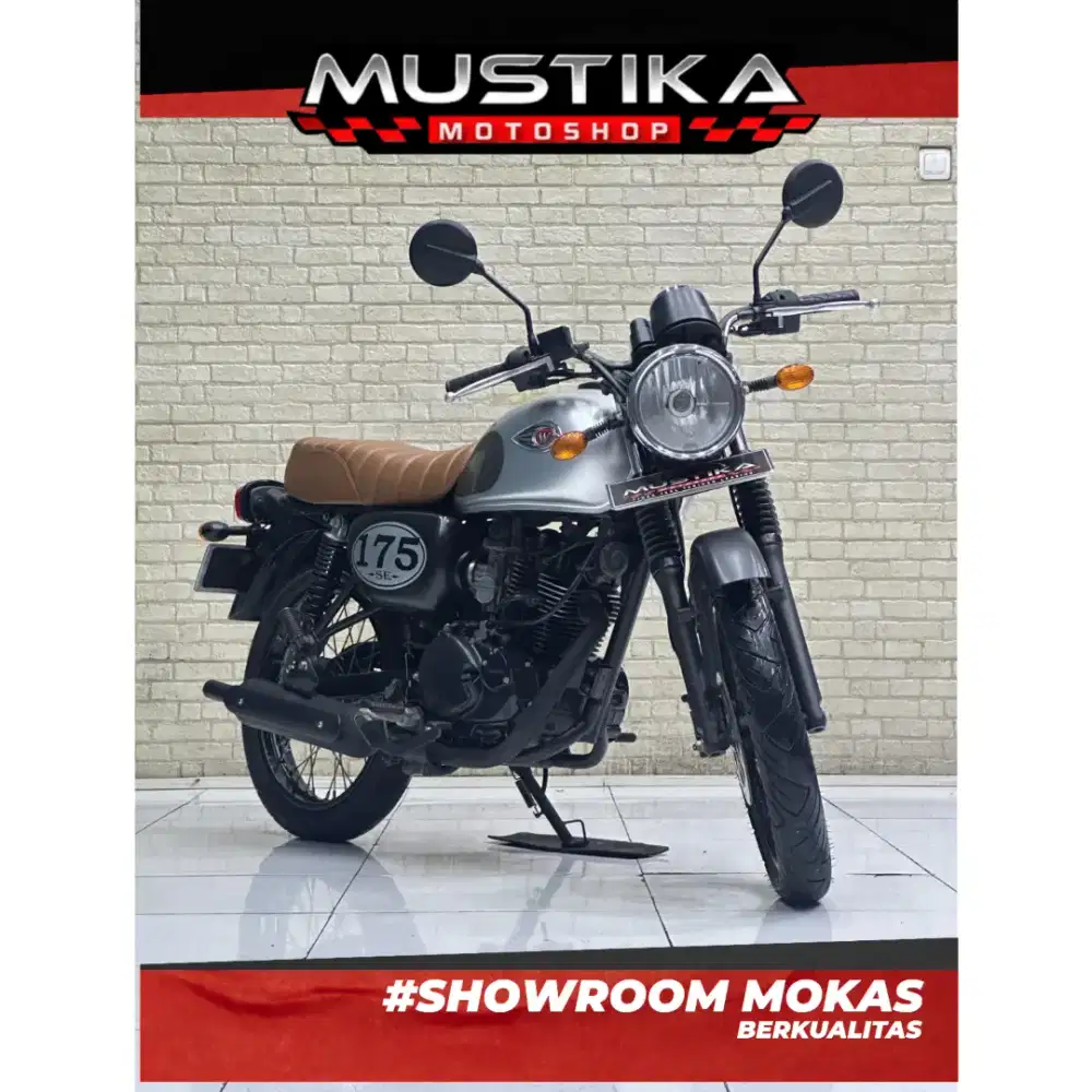 Perfect Condition!!Kawasaki W175 SE 2018 Plat Jatim Mulus-Mustika