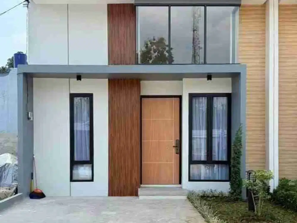 Rumah aesthetic modern Bogor Cibinong, Full furnished Harga promo 595 Juta KPR bank