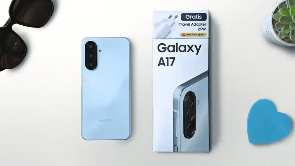 Samsung Galaxy A17 8/128GB Cash COD Tukar Tambah Cicilan 0%