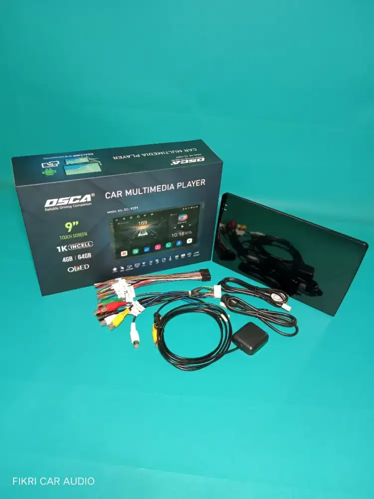Headunit Android OSCA seri SC-9399 9 INCH 4/64 OS14 QLED Apple Carplay