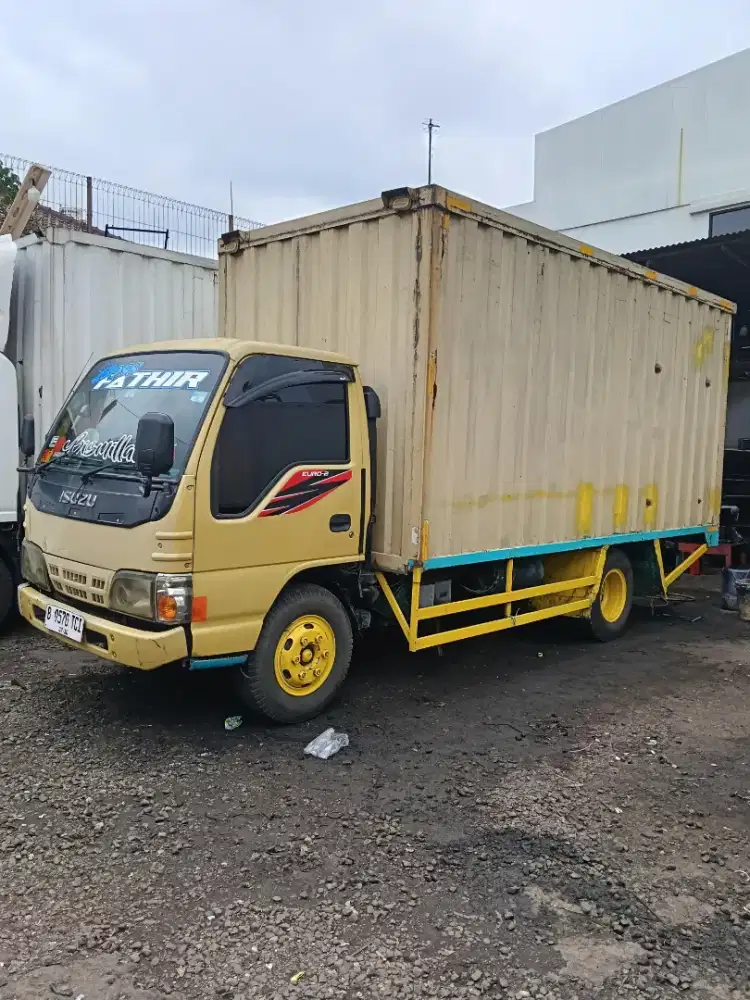 Isuzu elf NKR71 ps125 double ban 6 box 21.7 kubik 2015