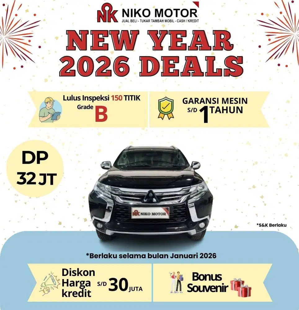 ANTIK KM80RB++ PAJERO DAKAR ULTIMATE 2017 AT :2016|2018