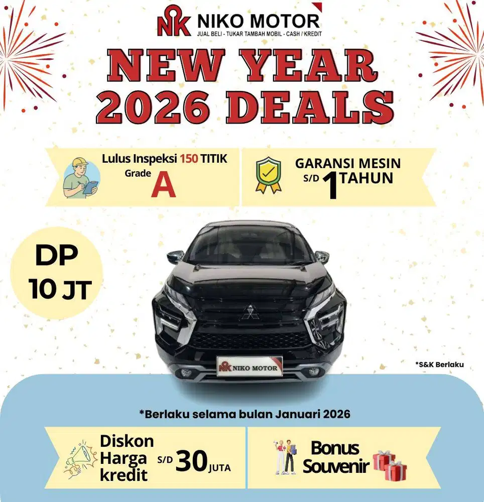 (SPT BARU KM6RB) XPANDER 1.5 ULTIMATE 2022 AT :2021|2023