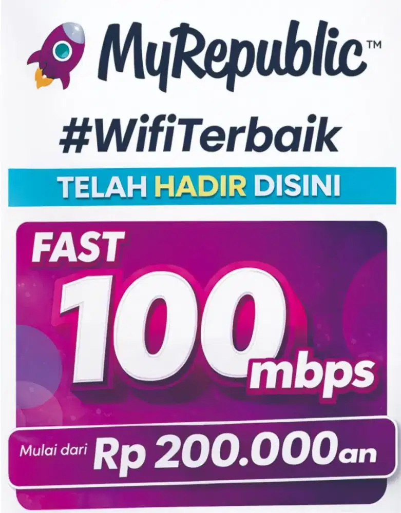 Promo pasang baru wifi myrepublic