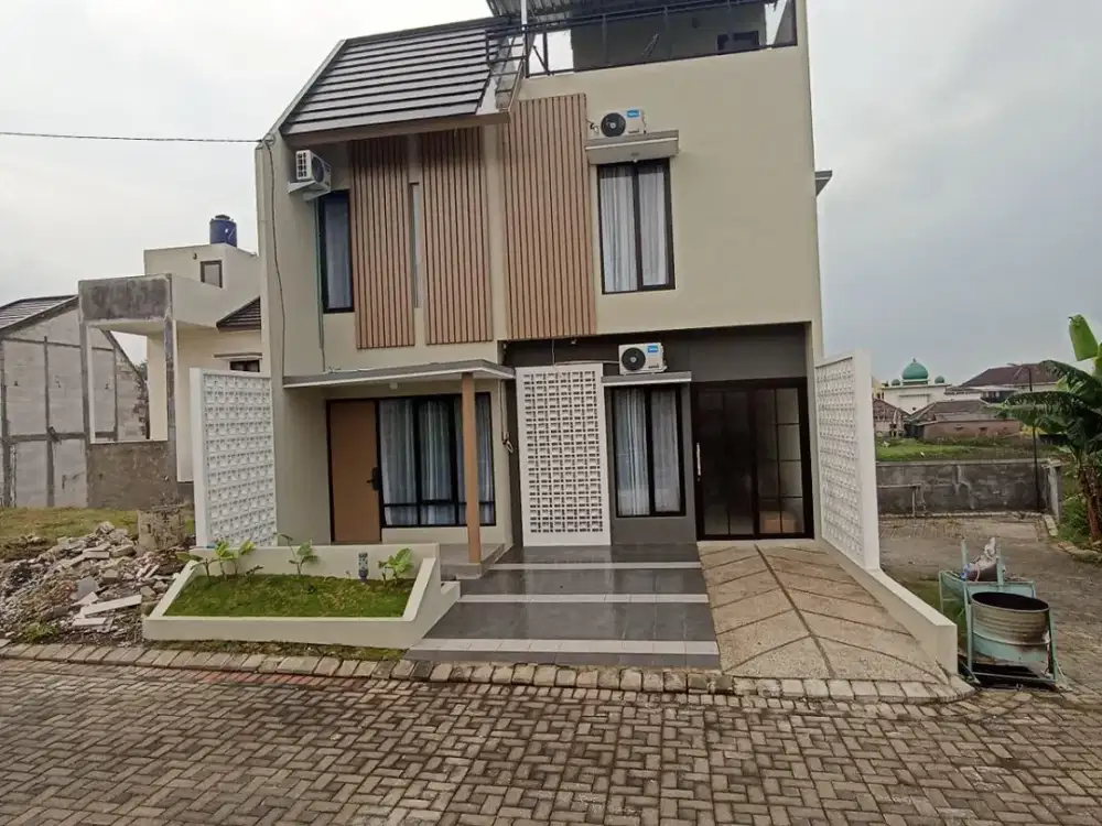 Villa Flower Garden Dekat Alun Alun Batu Akses Mudah Garansi Passive Income 2 Tahun